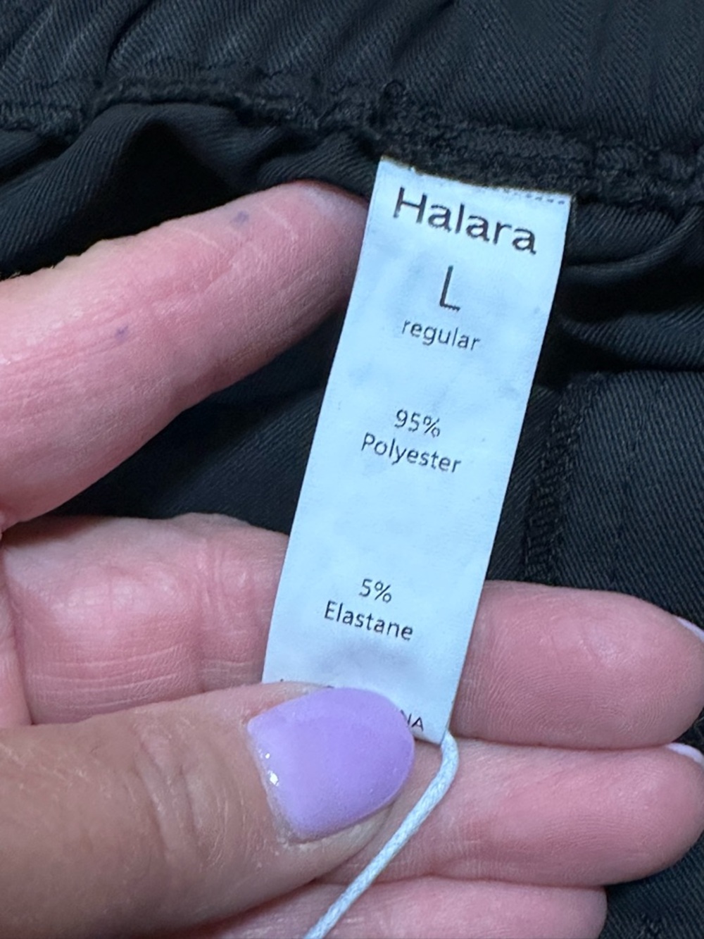 Halara Women's Black Straight-Leg Pants - Picture 7 of 9